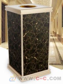 商場(chǎng)電梯口時(shí)尚垃圾桶 功能與美學(xué)的完美融合